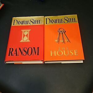 DANIELLE STEEL  RANSOM & THE HOUSE HARDCOVER BOOKS